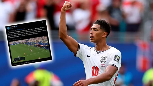 ¿Anulan la victoria de Inglaterra? FIFA se pronunció sobre el gol de Jude Bellingham / Foto: England / Video: DSports