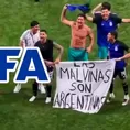 FIFA hizo TAJANTE pronunciamiento sobre posible SANCIÓN a Argentina por exhibir polémica bandera FIFA hizo TAJANTE pronunciamiento sobre posible SANCIÓN a Argentina por exhibir polémica bandera
