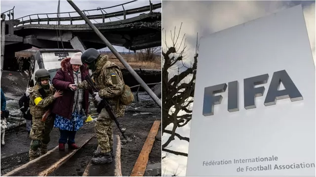 FIFA suspende contratos de futbolistas extranjeros en Ucrania y Rusia