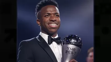 FIFA The Best: Vinícius Junior es el mejor jugador del 2024