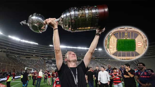 Felipe Luis le dedicó unas emotivas palabras al estadio Monumental tras ganar la Libertadores / AD