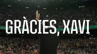 ¡Es el final! Barcelona se despidió de Xavi Hernández con un conmovedor video