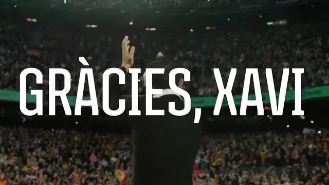 Barcelona le dedicó conmovedor video a Xavi Hernández / Foto: Captura / Video: Barcelona