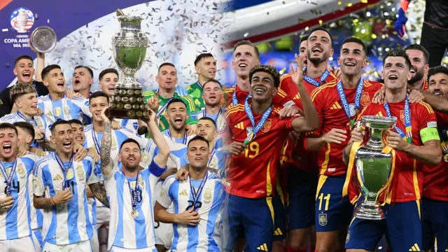 Todo lo que se sabe sobre el Argentina vs España por la Finalissima 2026 entre campeones. | Composición AD