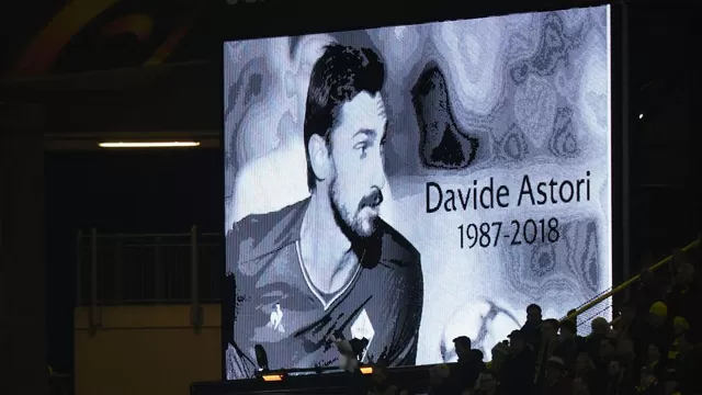 Davide Astori murió a los 31 años el 4 marzo de 2018. | Foto: AFP/Video: Daily Mail
