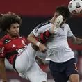 Flamengo: Brutal patada en la cara de rival le costó la roja a Willian Arao