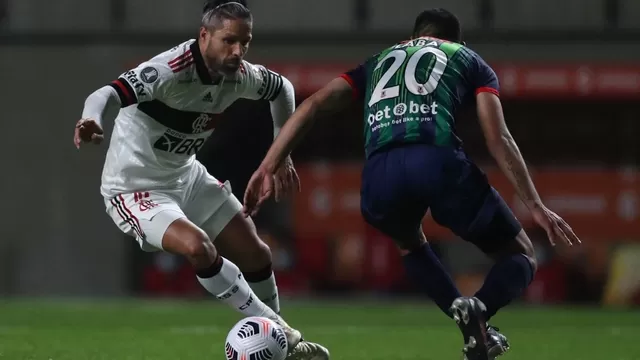 Flamengo empató 2-2 en su visita a La Calera y aplazó su pase a octavos de la Libertadores