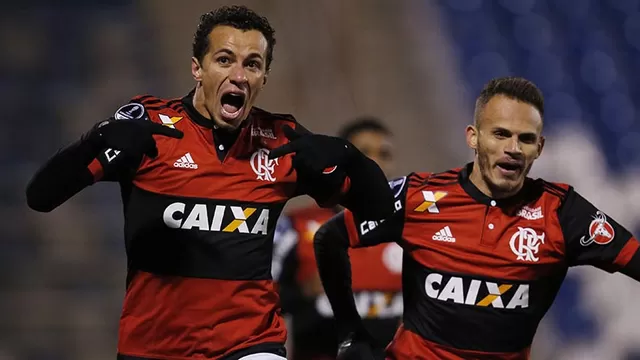 Flamengo goleó 5-2 a Palestino en la Sudamericana sin Guerrero ni Trauco