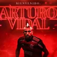 Flamengo hizo oficial el fichaje de Arturo Vidal