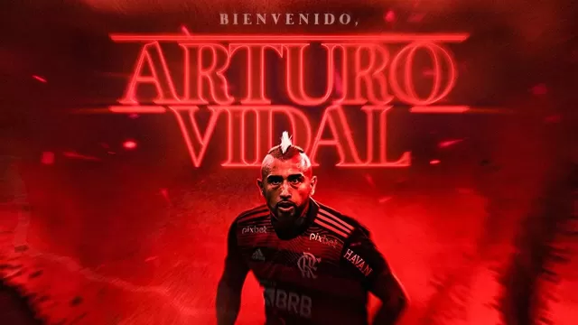Flamengo hizo oficial el fichaje de Arturo Vidal