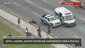 Flamengo: Policía fue atropellado por patrullero en festejos en Río