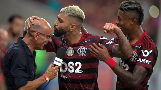 Gabigol marcó el 3-1 de Flamengo ante Bahía. | Video: SporTV