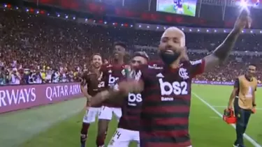 Gabriel Barbosa volvió a marcar | Foto: Captura Fox Sports.