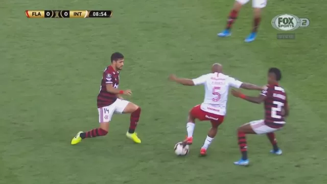 El Flamengo vs. Inter se desarrolla en el Maracaná. | Video: Fox Sports