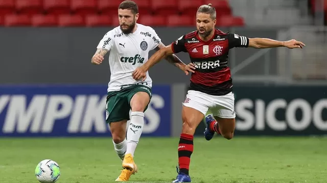 Flamengo y Palmeiras protagonizarán la final de la Copa Libertadores 2021 | Foto: AFP.