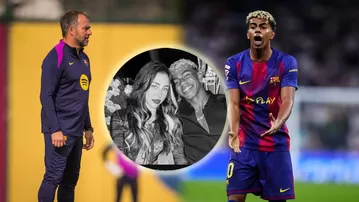 Flick detalló cómo se encuentra Lamine tras romper con Nicki