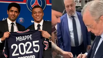 Florentino Pérez sobre Kylian Mbappé: "Pobre hombre, estará ya arrepentido"