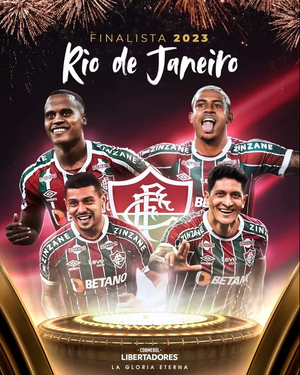 Fluminense clasificó a la Copa Libertadores 2023. | Foto: Conmebol Libertadores.