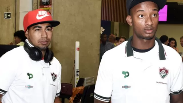 Fluminense recibió a sus nuevos jales: los ecuatorianos Orejuela y Sornoza