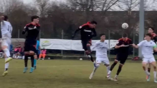 Asistencia de Francesco Andrealli en la victoria del Como 1907 ante Cittadella por el Campeonato Primavera 2.