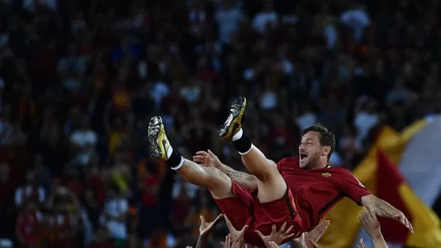 Francesco Totti: las imágenes de su sentido adiós a la Roma-foto-8