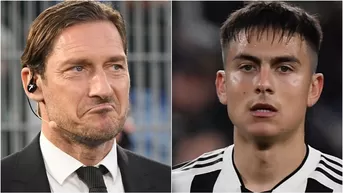 Francesco Totti quiere a Dybala en la Roma: "El lunes me encuentro con él"