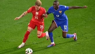 Francia empató 1-1 con Polonia y clasificó a los octavos de final de la Eurocopa