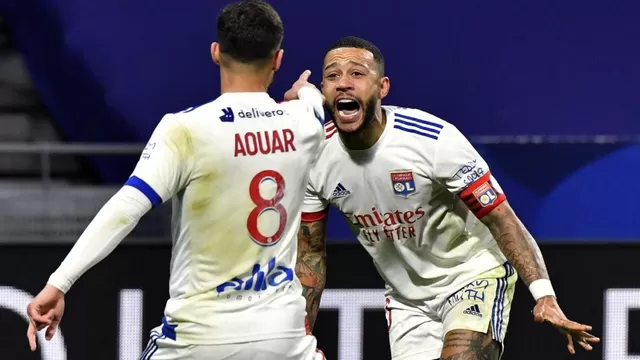 A falta de diez jornadas para el final de la liga, el Lyon es tercero de la clasificación del campeonato francés | Foto: AFP.