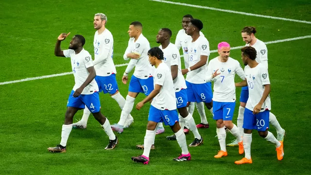 Francia goleó 4-0 a Países Bajos  en el arranque de las Eliminatorias a la Euro 2024