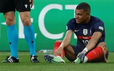 Francia vs. Dinamarca: Mbappé fue sustituido por lesión en partido por la Nations League - Noticias de kylian mbappé