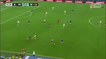 Lucas Digne soñará con Lamine Yamal: la tremenda jugada en la que quedó humillado