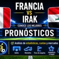 Francia vs Irak: Pronóstico y cuotas del partido del Mundial 2026