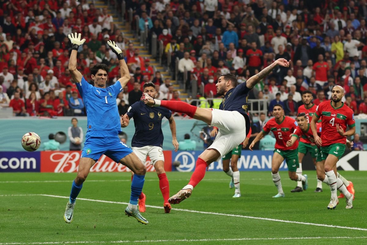 Francia vs. Marruecos: Theo Hernández anotó el 1-0 con acrobática definición | America deportes