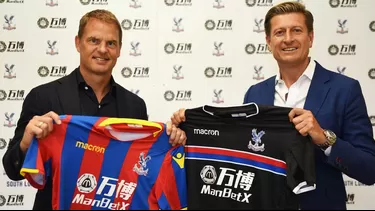 Frank de Boer es nuevo entrenador del Crystal Palace