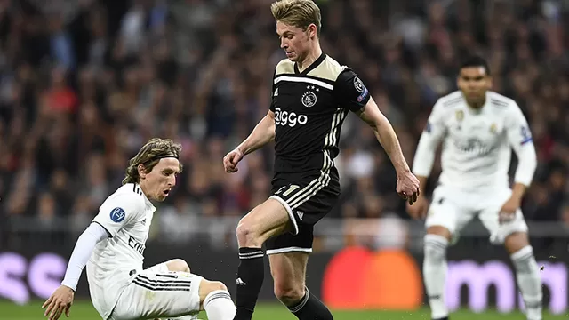 Ajax elimin&amp;oacute; al Real Madrid de la Champions League. | Foto: AFP