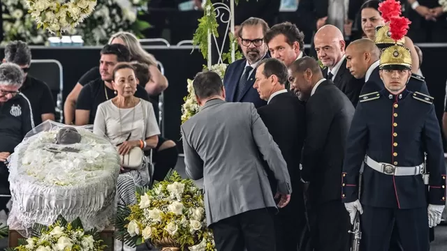 Brasil despide a Pelé: Sigue EN VIVO el funeral de &#39;O Rei&#39; en el estadio del Santos