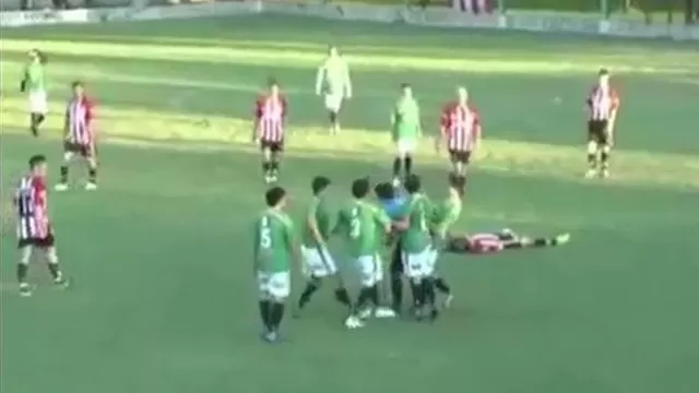 Alejandro Roncaglia, hermano de Facundo, fue el agresor.