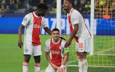 Futbolista del Ajax terminó con yeso en el pene tras golpe en partido de la Champions - Noticias de ajax