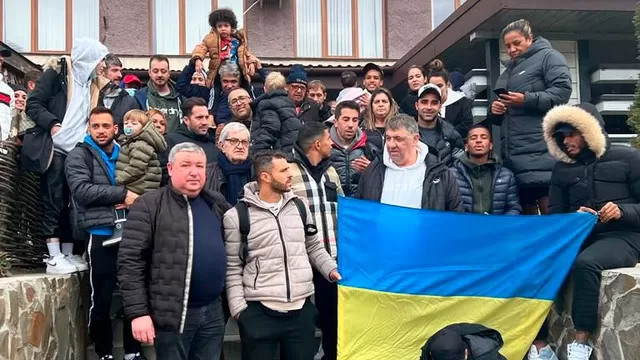 Futbolistas brasileños de la liga de Ucrania consiguieron abandonar el país