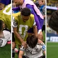 Futbolistas de Japón rompieron en llanto tras la derrota ante Brasil