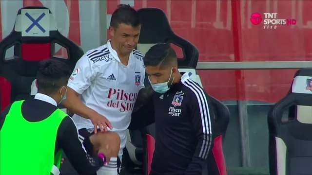 Gabriel Costa rompió en llanto tras sufrir lesión en el Colo Colo vs. La Calera