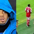 Gabriel Jesús ya viste la camiseta del Arsenal en el Emirates Stadium