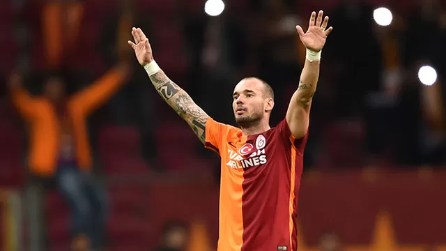 Galatasaray: Sneijder enloqueció a los hinchas tras triunfo sobre Benfica