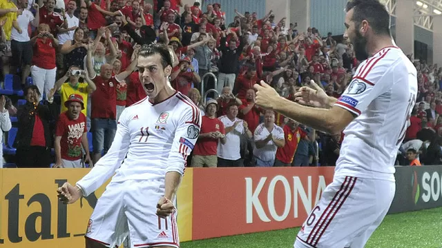 Gareth Bale le copia la celebración de gol a Cristiano Ronaldo