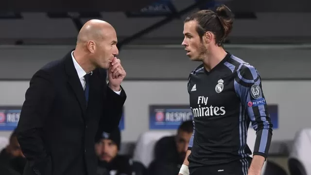 Bale comentó que tenía una relación únicamente profesional con Zidane. | Foto: AFP