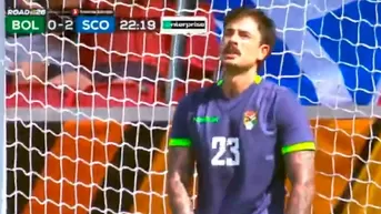 El garrafal BLOOPER de 'Billy' Viscarra en Bolivia vs Escocia