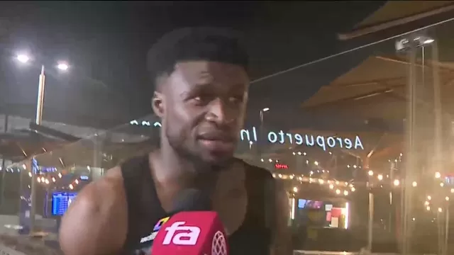 Sekou Gassama dejó un corto, pero firme mensaje, a poco del Universitario vs Tolima por Copa Libertadores / FA