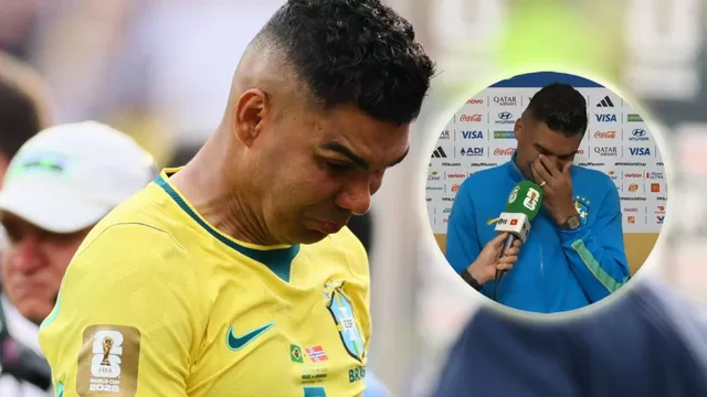 Casemiro protagonizó uno de los momentos más conmovedores tras la eliminación de Brasil en el Mundial 2026. | Video: Cazé TV / Reuters by Caean Couto
