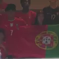 Georgina Rodríguez presente en el estadio para el Colombia vs Portugal