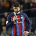 Piqué rompió en llanto tras su último partido con el Barcelona: &quot;Volveré a estar aquí&quot;